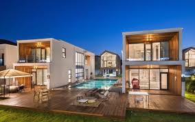 자연 속 팬션 전경